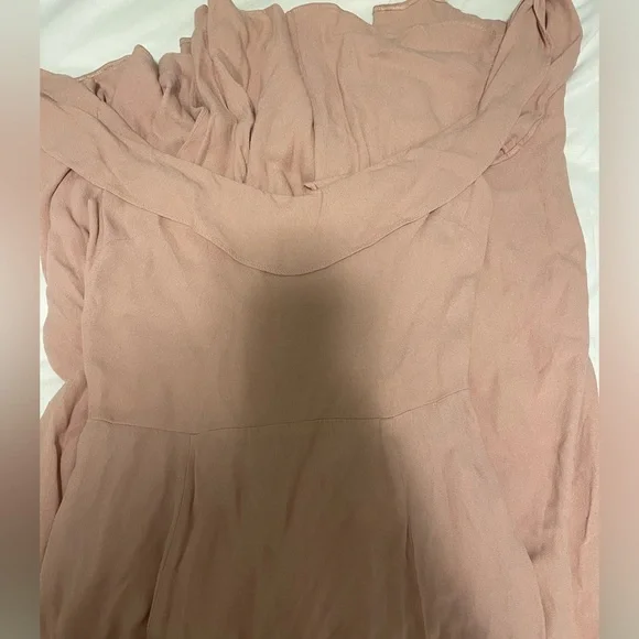 Reformation Off the Shoulder Pink Dress - Picture 5 of 6